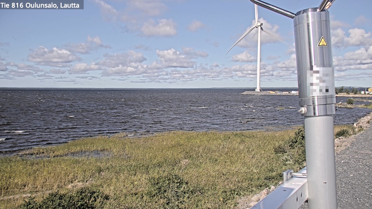Kelikamerat Kuva Tie 816 Oulunsalo, lauttaranta, Oulu, Pohjois-Pohjanmaa