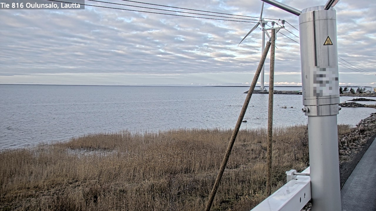 Kelikamerat Kuva Tie 816 Oulunsalo, lauttaranta, Oulu, Pohjois-Pohjanmaa