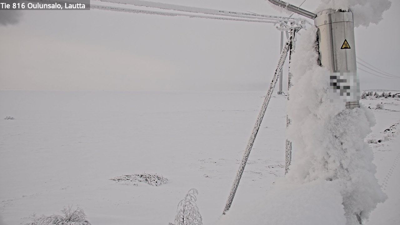 Weather Camera Image Road 816 Oulunsalo, Oulu, Pohjois-Pohjanmaa