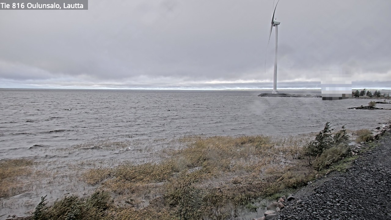 Kelikamerat Kuva Tie 816 Oulunsalo, lauttaranta, Oulu, Pohjois-Pohjanmaa