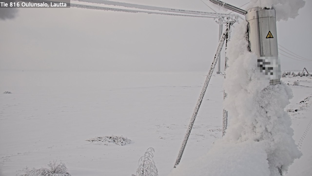 Weather Camera Image Road 816 Oulunsalo, Oulu, Pohjois-Pohjanmaa