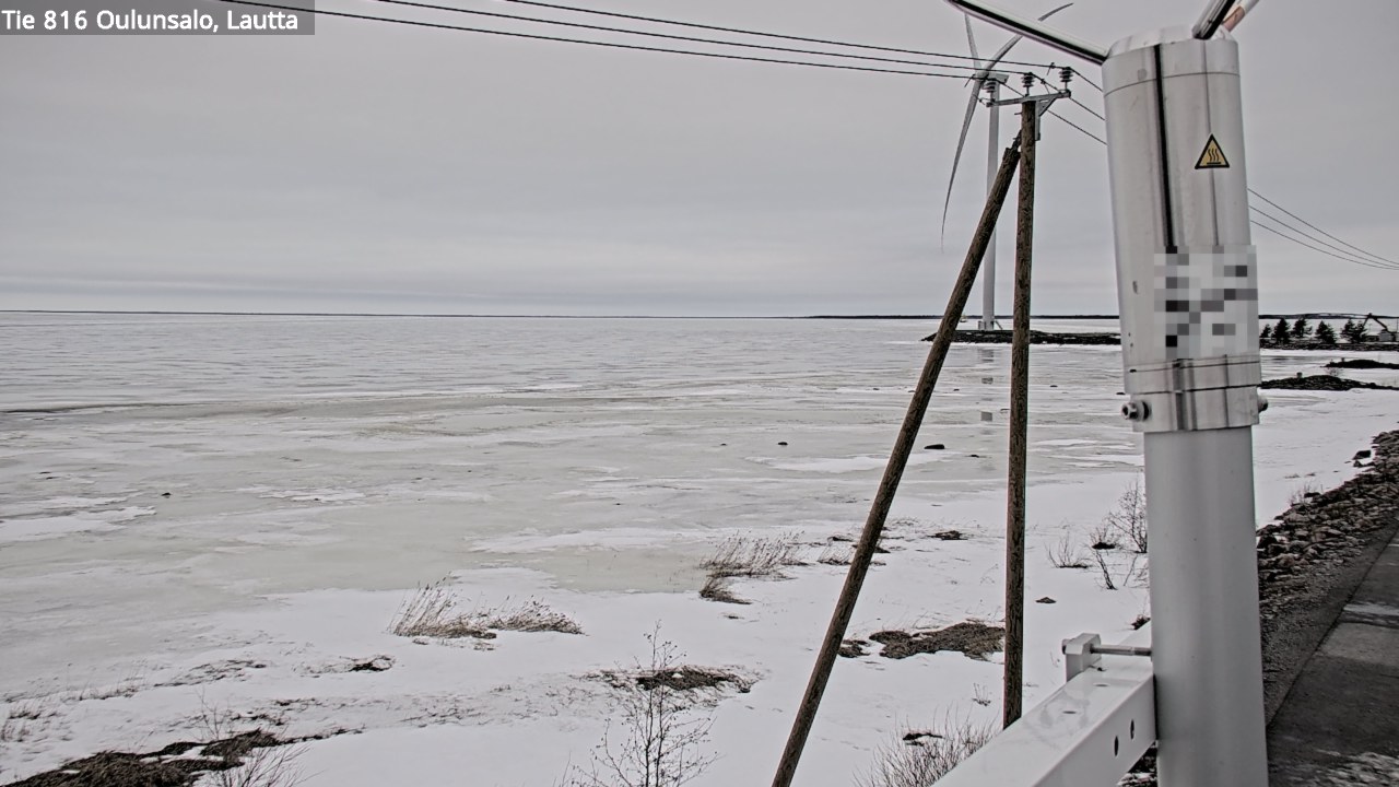 Kelikamerat Kuva Tie 816 Oulunsalo, lauttaranta, Oulu, Pohjois-Pohjanmaa