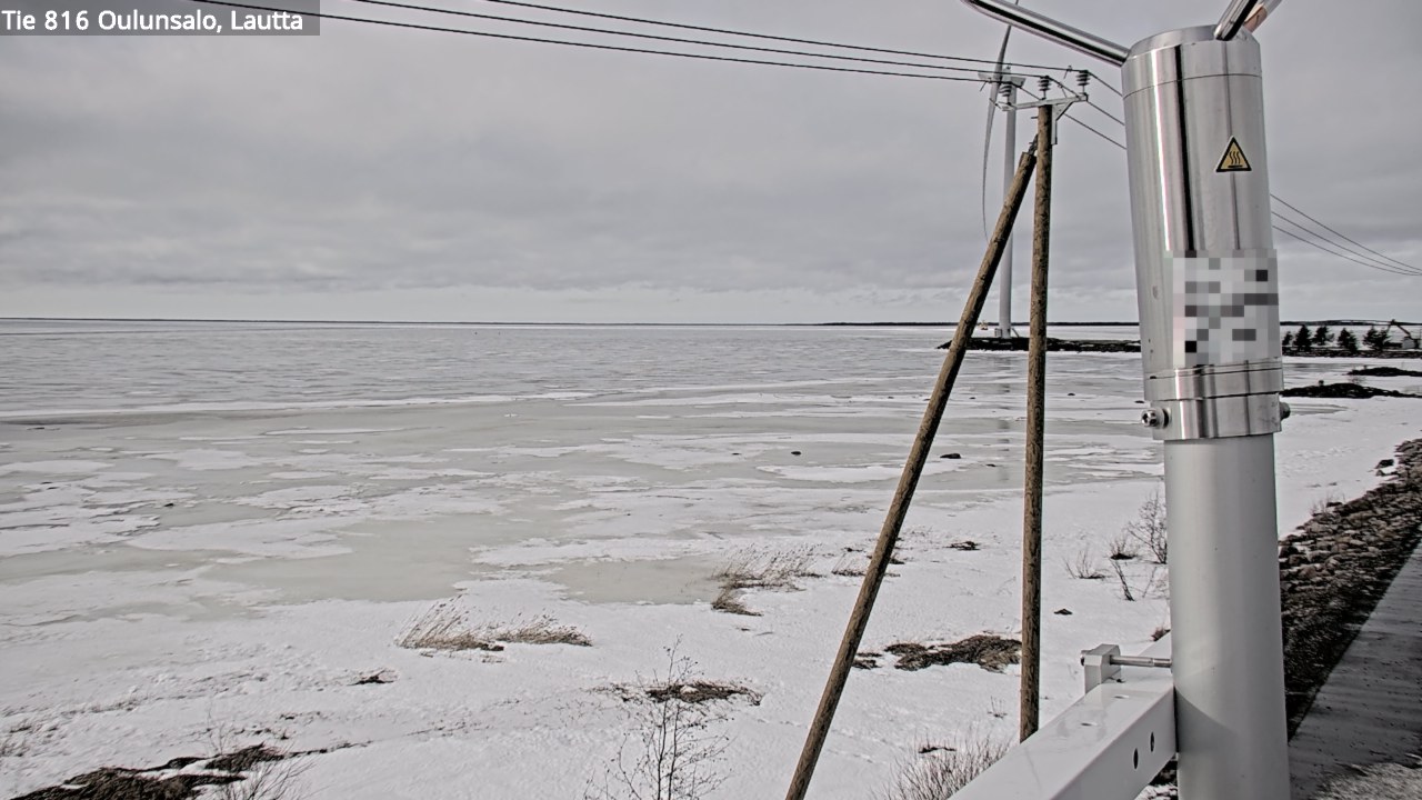 Kelikamerat Kuva Tie 816 Oulunsalo, lauttaranta, Oulu, Pohjois-Pohjanmaa