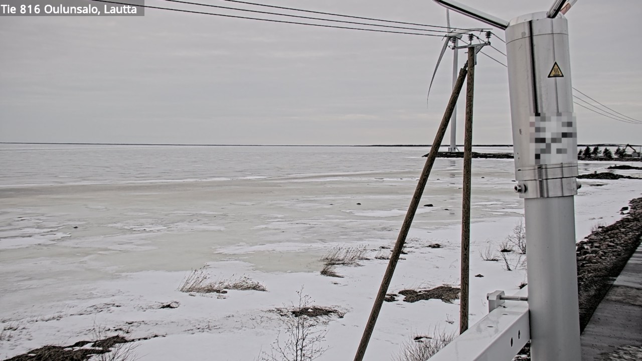 Kelikamerat Kuva Tie 816 Oulunsalo, lauttaranta, Oulu, Pohjois-Pohjanmaa