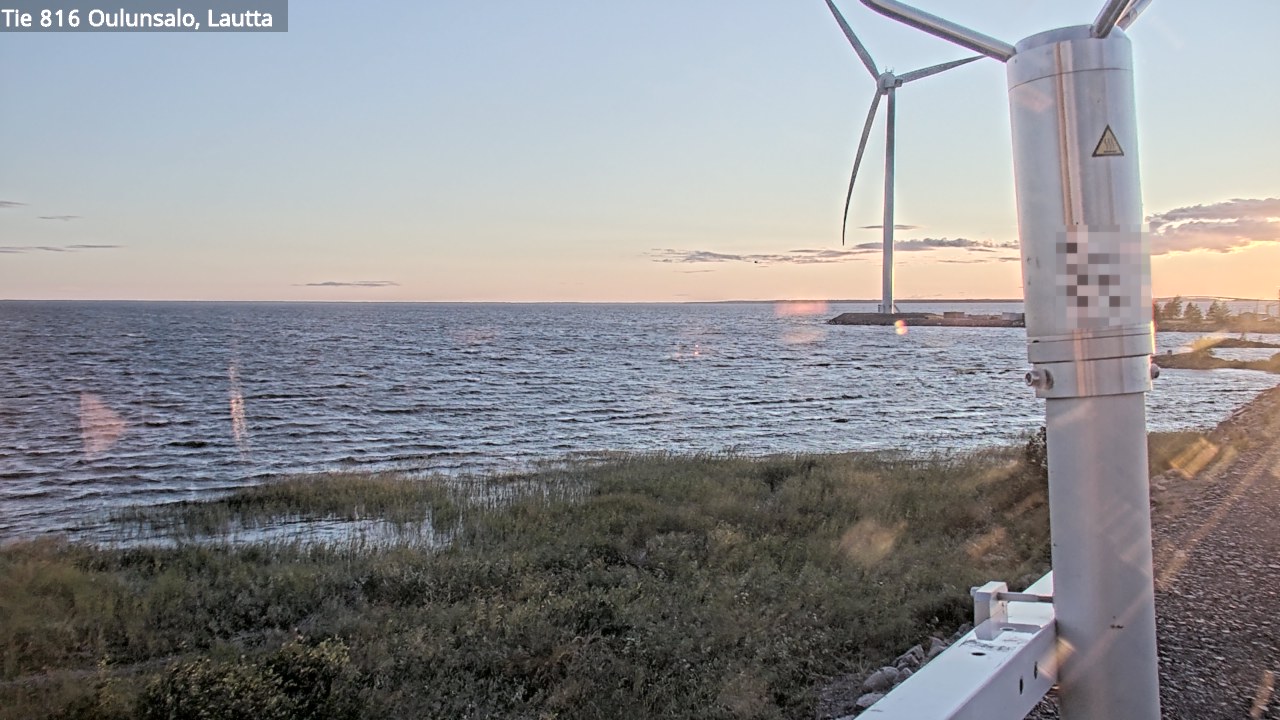 Kelikamerat Kuva Tie 816 Oulunsalo, lauttaranta, Oulu, Pohjois-Pohjanmaa