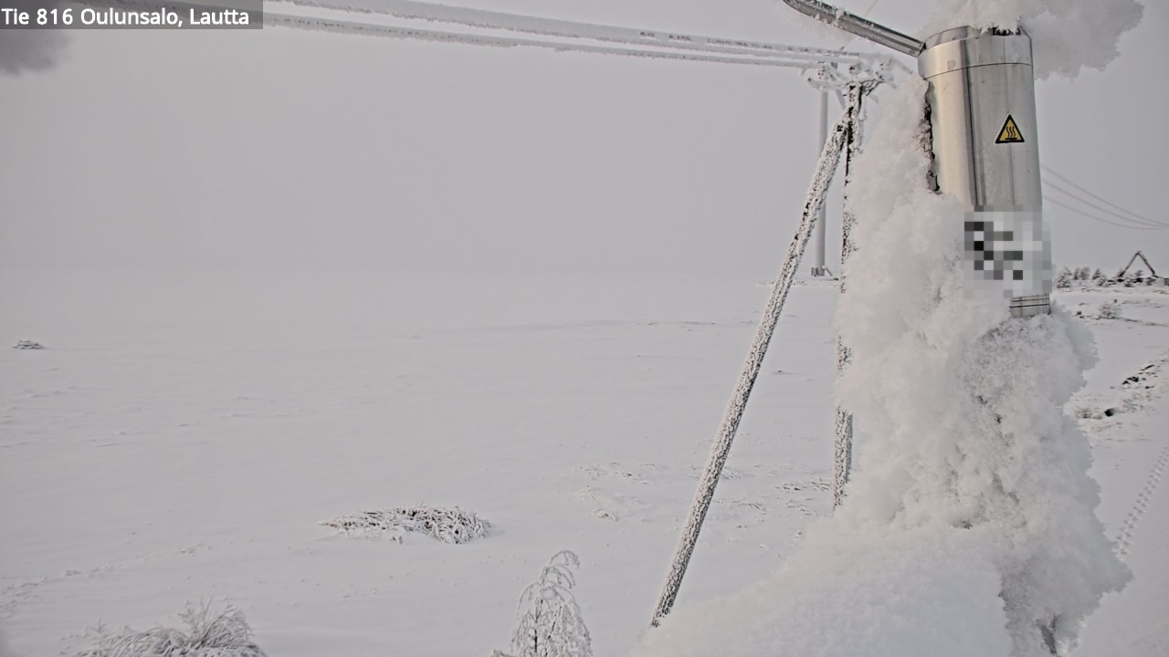 Weather Camera Image Road 816 Oulunsalo, Oulu, Pohjois-Pohjanmaa