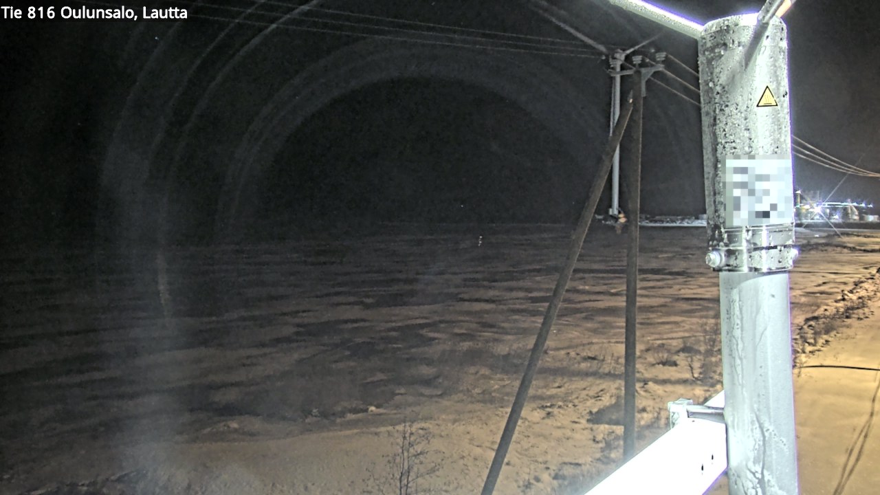 Weather Camera Image Road 816 Oulunsalo, Oulu, Pohjois-Pohjanmaa