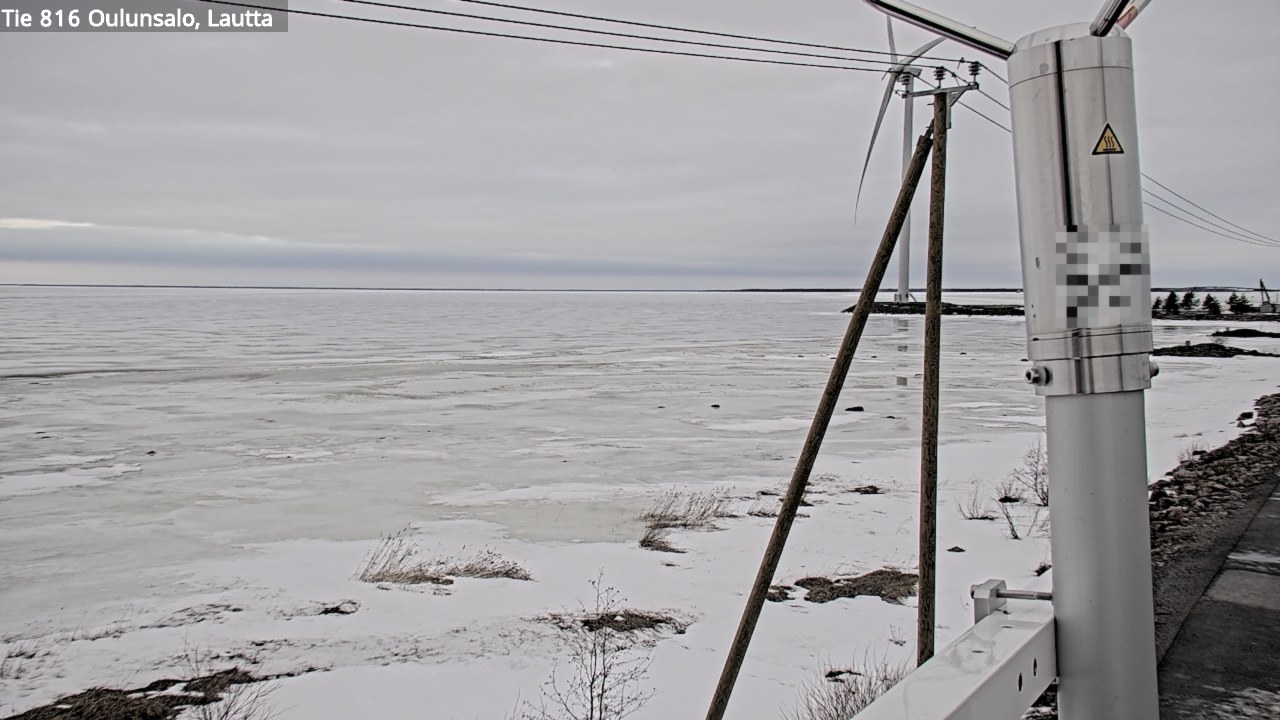 Kelikamerat Kuva Tie 816 Oulunsalo, lauttaranta, Oulu, Pohjois-Pohjanmaa