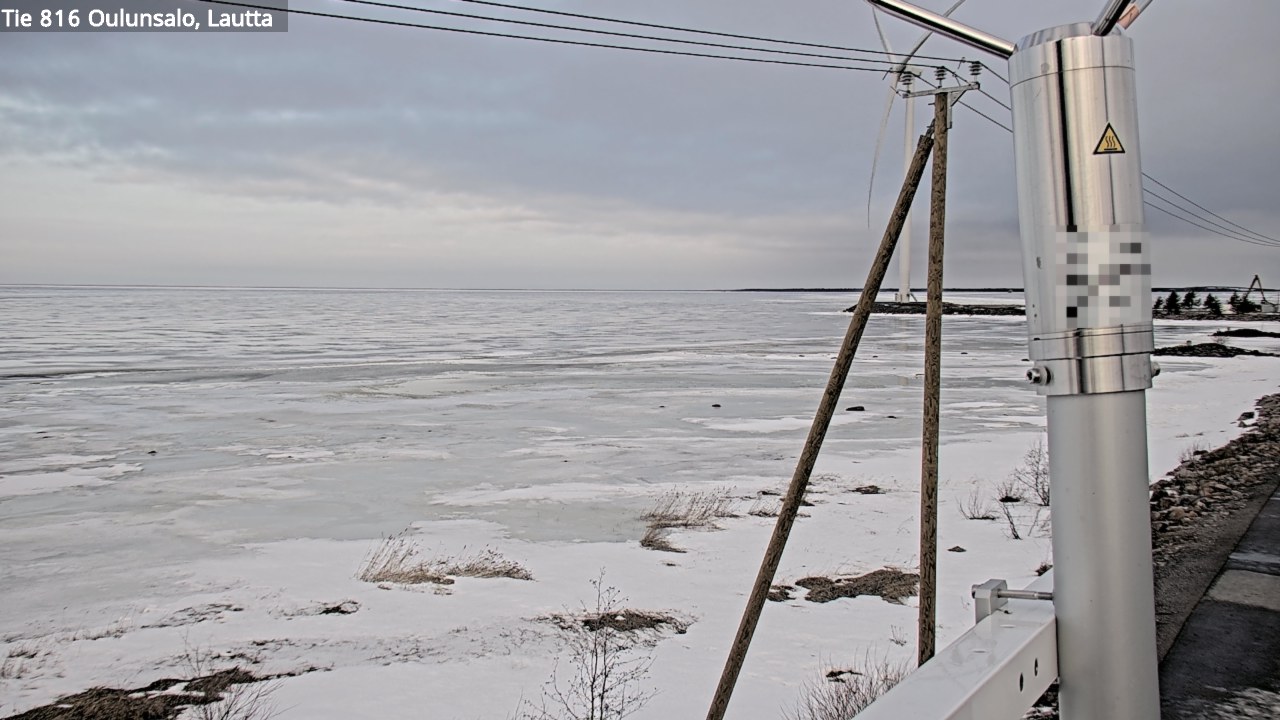 Kelikamerat Kuva Tie 816 Oulunsalo, lauttaranta, Oulu, Pohjois-Pohjanmaa