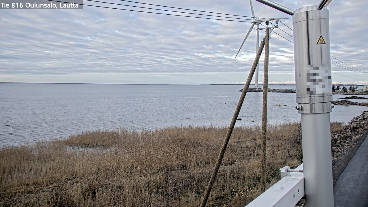 Kelikamerat Kuva Tie 816 Oulunsalo, lauttaranta, Oulu, Pohjois-Pohjanmaa