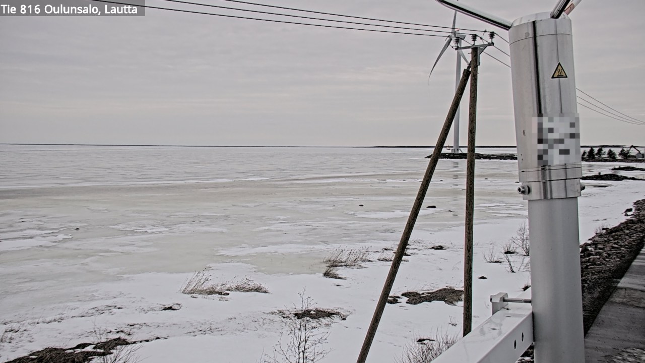 Kelikamerat Kuva Tie 816 Oulunsalo, lauttaranta, Oulu, Pohjois-Pohjanmaa