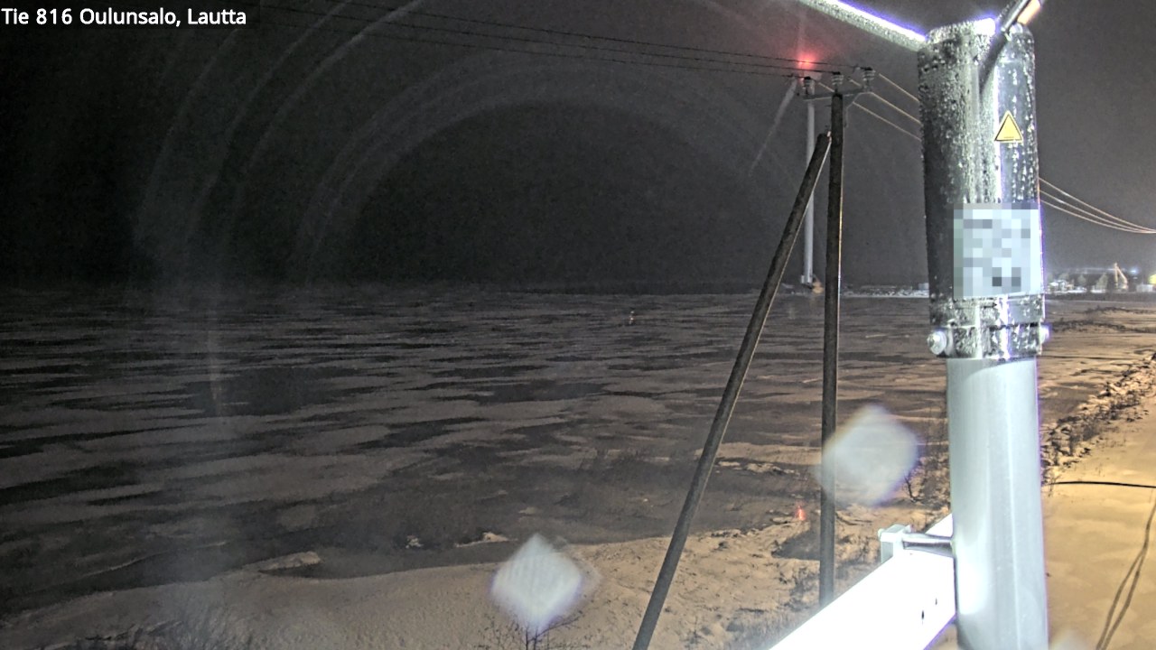 Weather Camera Image Road 816 Oulunsalo, Oulu, Pohjois-Pohjanmaa