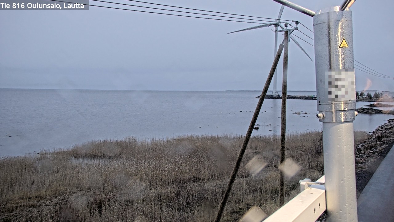 Weather Camera Image Road 816 Oulunsalo, Oulu, Pohjois-Pohjanmaa