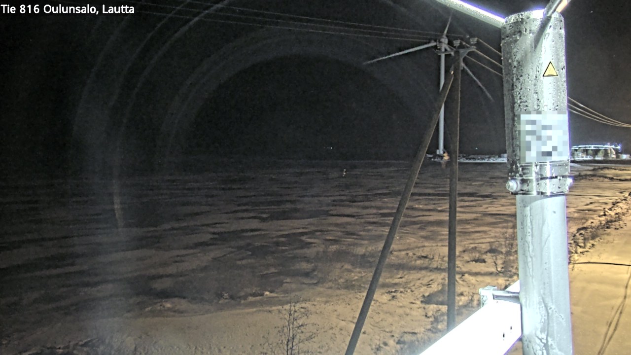Weather Camera Image Road 816 Oulunsalo, Oulu, Pohjois-Pohjanmaa