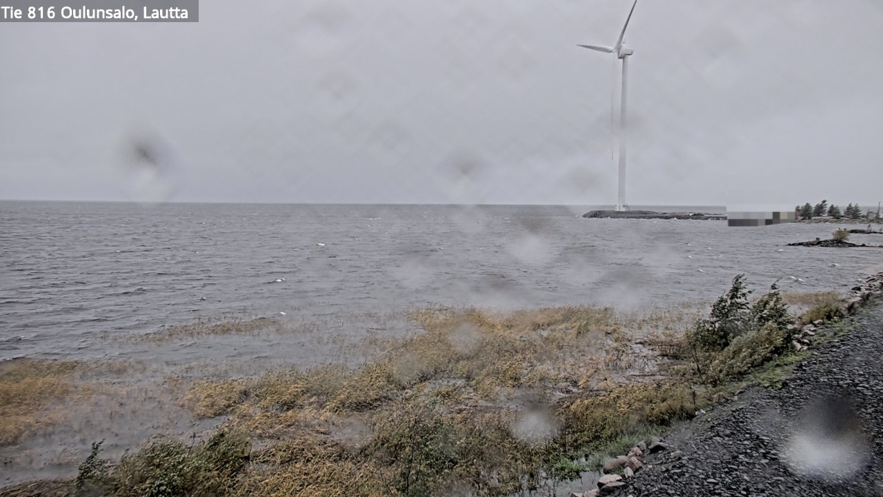 Kelikamerat Kuva Tie 816 Oulunsalo, lauttaranta, Oulu, Pohjois-Pohjanmaa