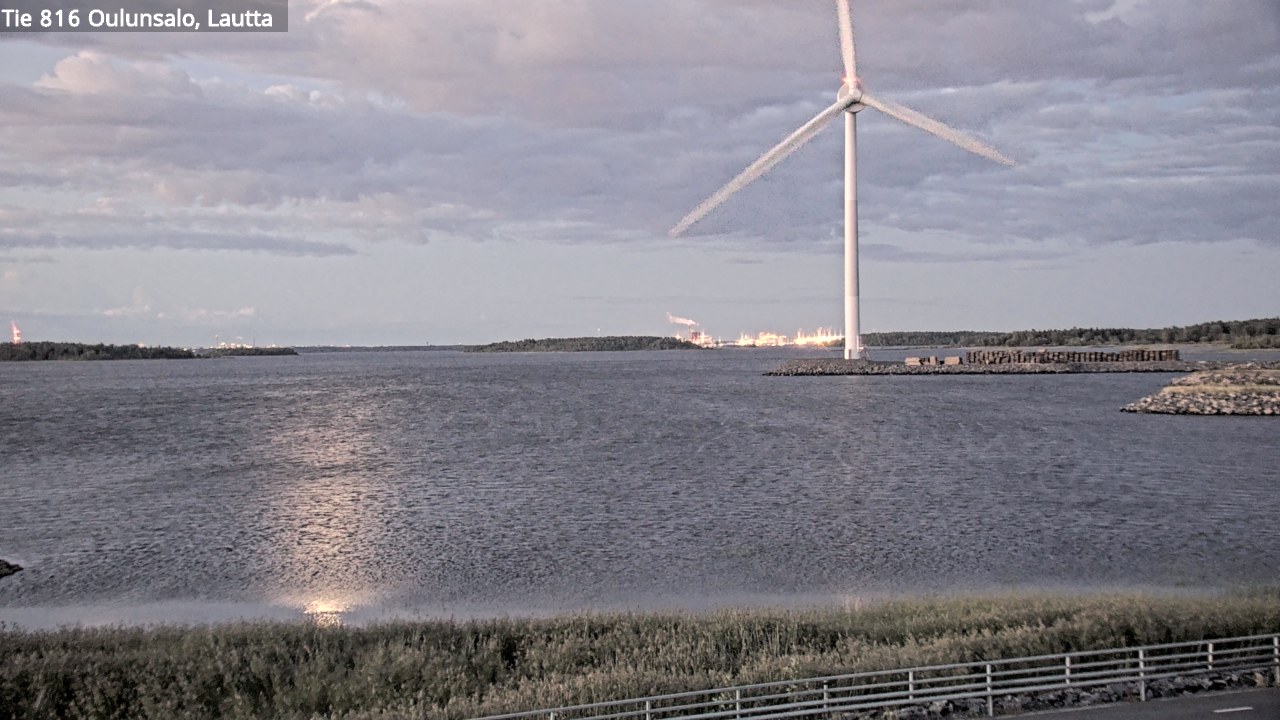 Kelikamerat Kuva Tie 816 Oulunsalo, lauttaranta, Oulu, Pohjois-Pohjanmaa