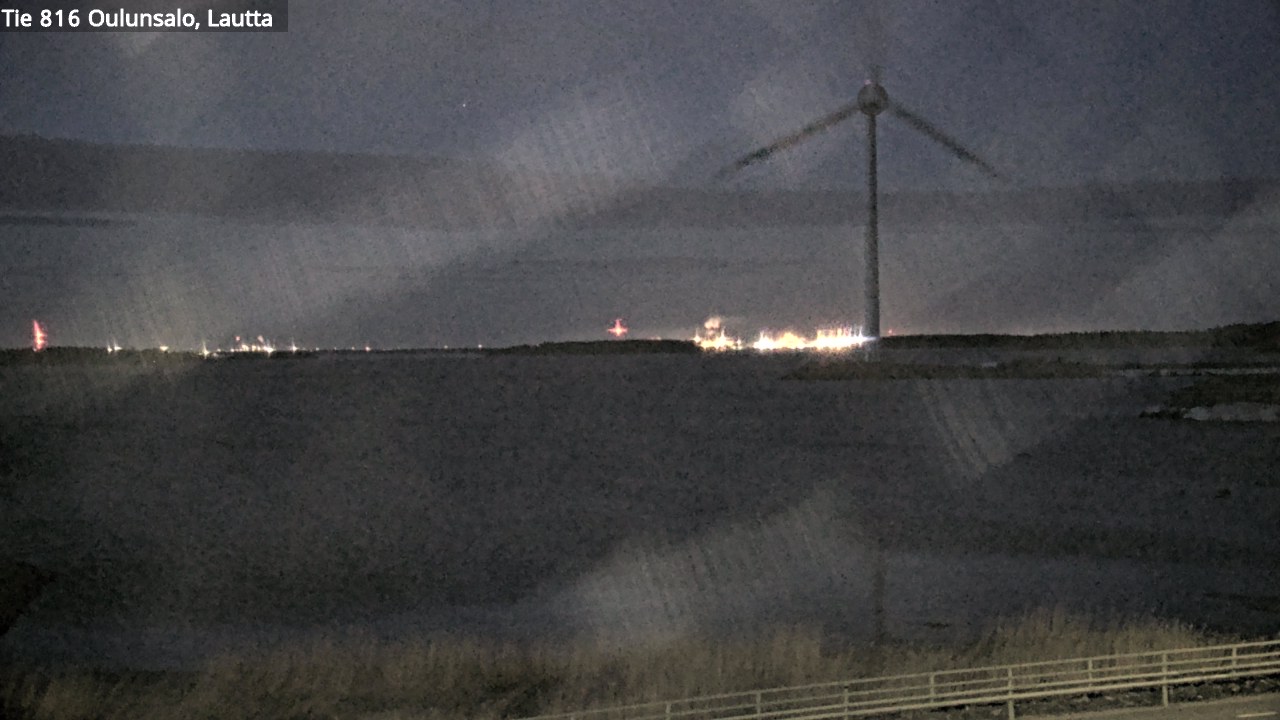 Weather Camera Image Väg 816 Uleåsalo, Oulu, Pohjois-Pohjanmaa