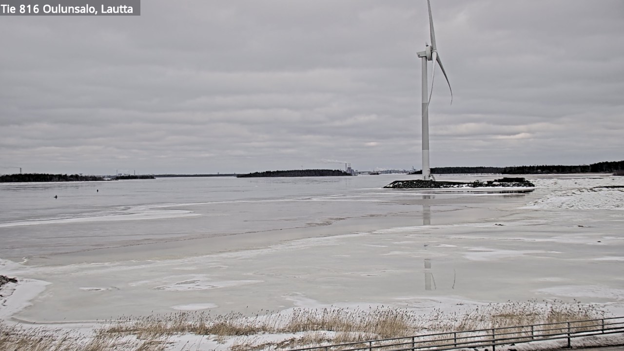 Weather Camera Image Road 816 Oulunsalo, Oulu, Pohjois-Pohjanmaa