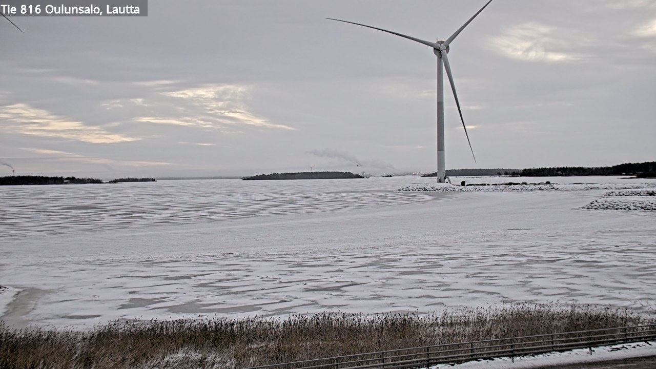 Weather Camera Image Road 816 Oulunsalo, Oulu, Pohjois-Pohjanmaa