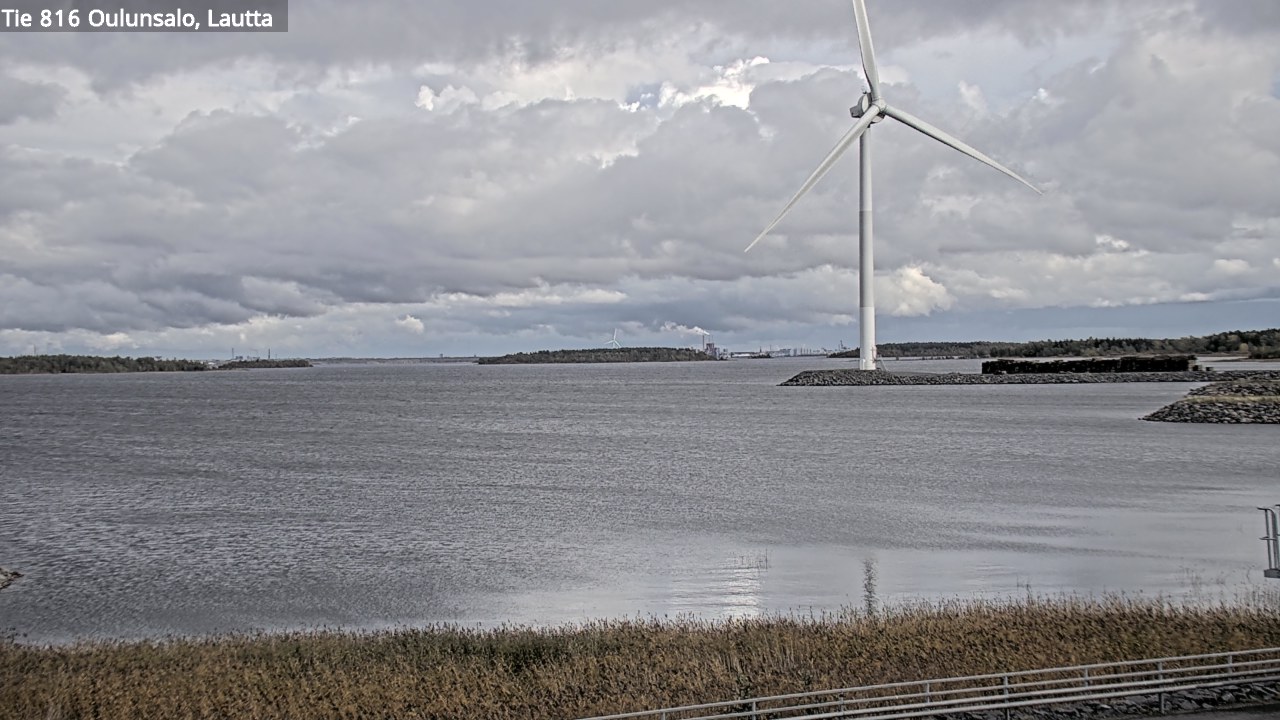 Weather Camera Image Väg 816 Uleåsalo, Oulu, Pohjois-Pohjanmaa