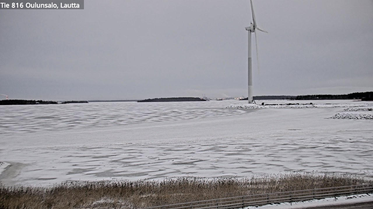 Weather Camera Image Road 816 Oulunsalo, Oulu, Pohjois-Pohjanmaa