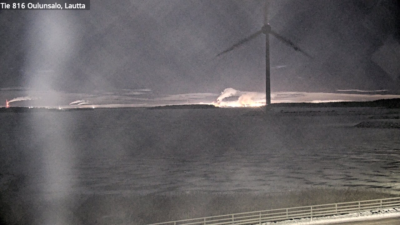 Weather Camera Image Road 816 Oulunsalo, Oulu, Pohjois-Pohjanmaa