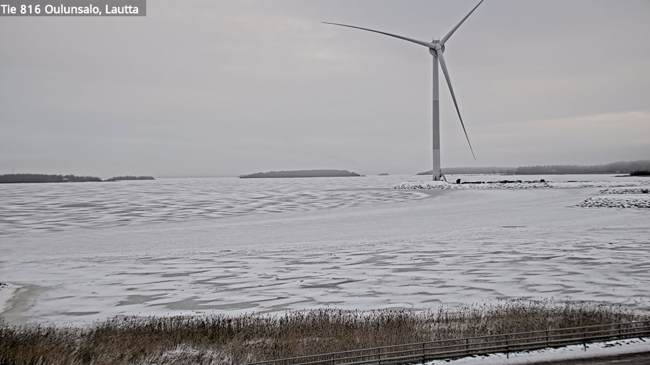 Weather Camera Image Road 816 Oulunsalo, Oulu, Pohjois-Pohjanmaa