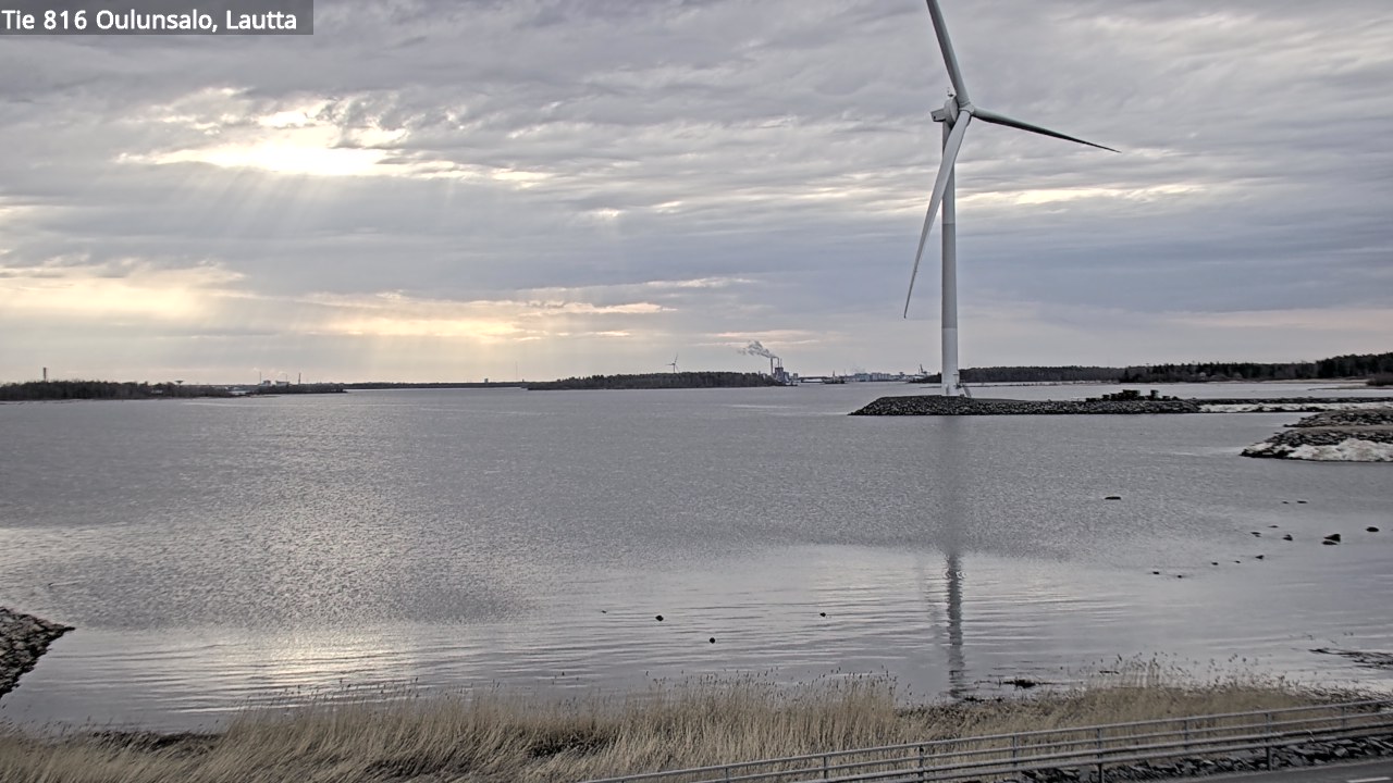 Weather Camera Image Väg 816 Uleåsalo, Oulu, Pohjois-Pohjanmaa