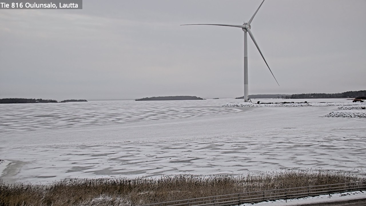 Weather Camera Image Road 816 Oulunsalo, Oulu, Pohjois-Pohjanmaa