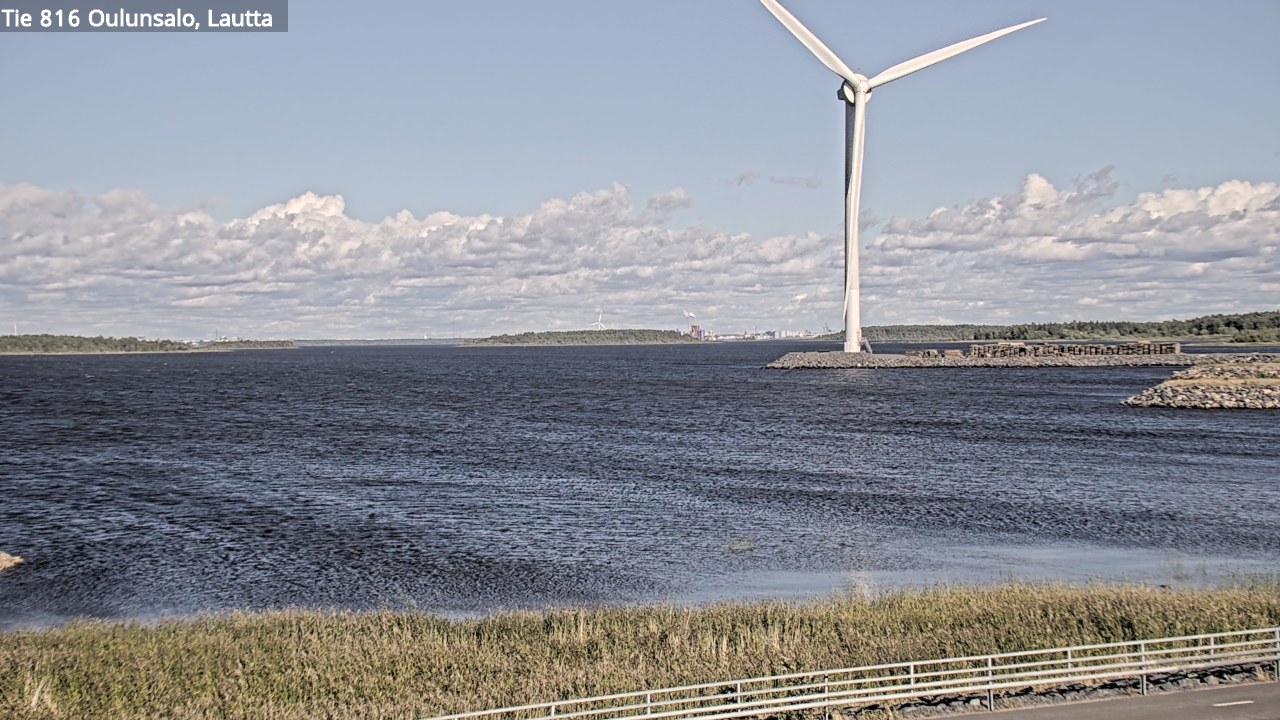 Kelikamerat Kuva Tie 816 Oulunsalo, lauttaranta, Oulu, Pohjois-Pohjanmaa