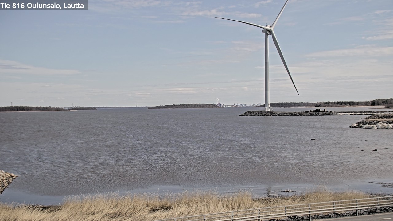 Kelikamerat Kuva Tie 816 Oulunsalo, lauttaranta, Oulu, Pohjois-Pohjanmaa