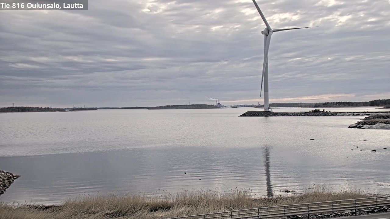 Weather Camera Image Road 816 Oulunsalo, Oulu, Pohjois-Pohjanmaa