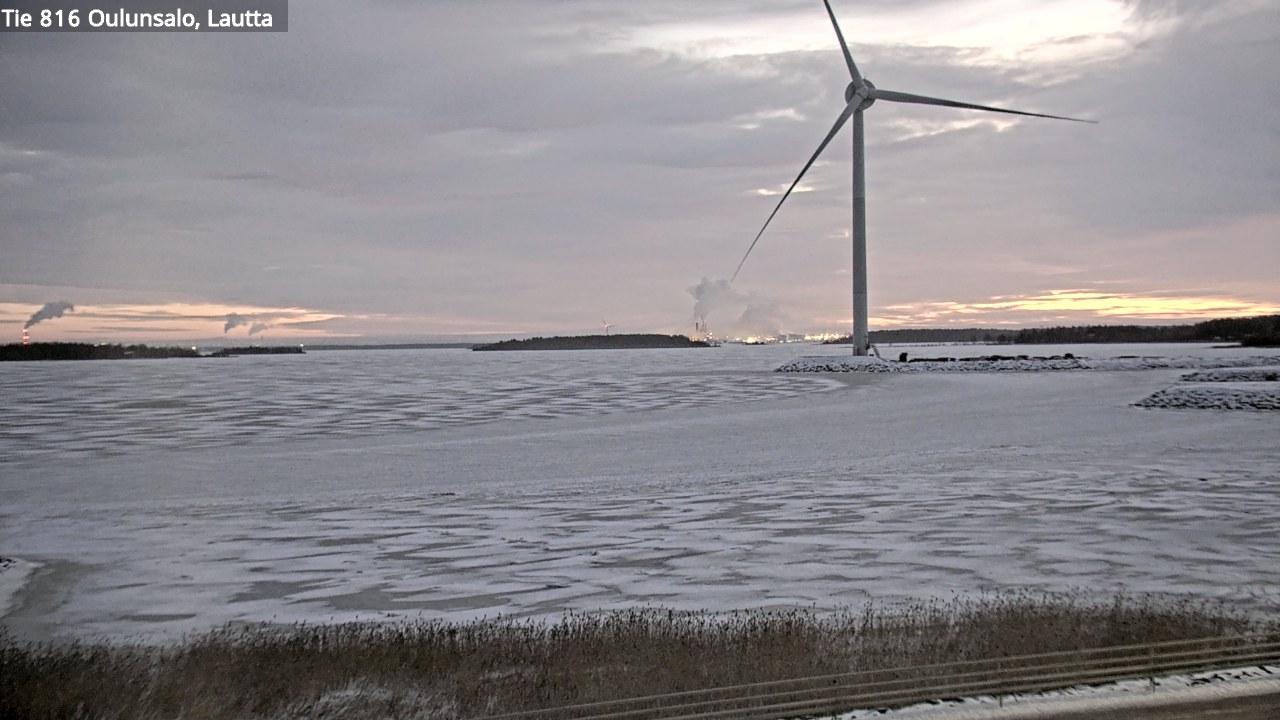 Weather Camera Image Road 816 Oulunsalo, Oulu, Pohjois-Pohjanmaa