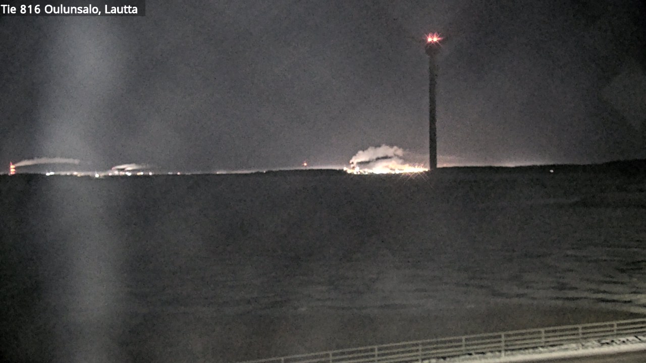 Weather Camera Image Road 816 Oulunsalo, Oulu, Pohjois-Pohjanmaa