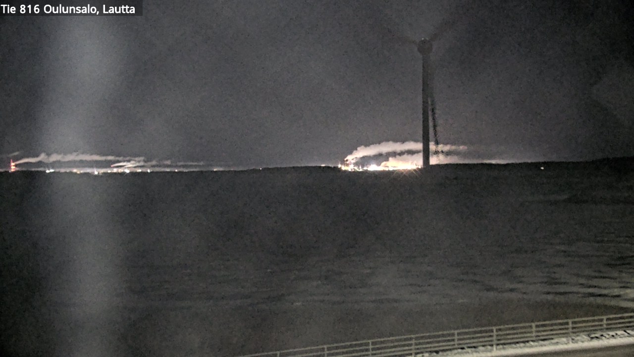 Weather Camera Image Road 816 Oulunsalo, Oulu, Pohjois-Pohjanmaa