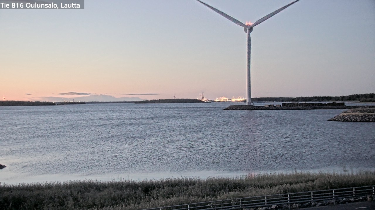 Kelikamerat Kuva Tie 816 Oulunsalo, lauttaranta, Oulu, Pohjois-Pohjanmaa