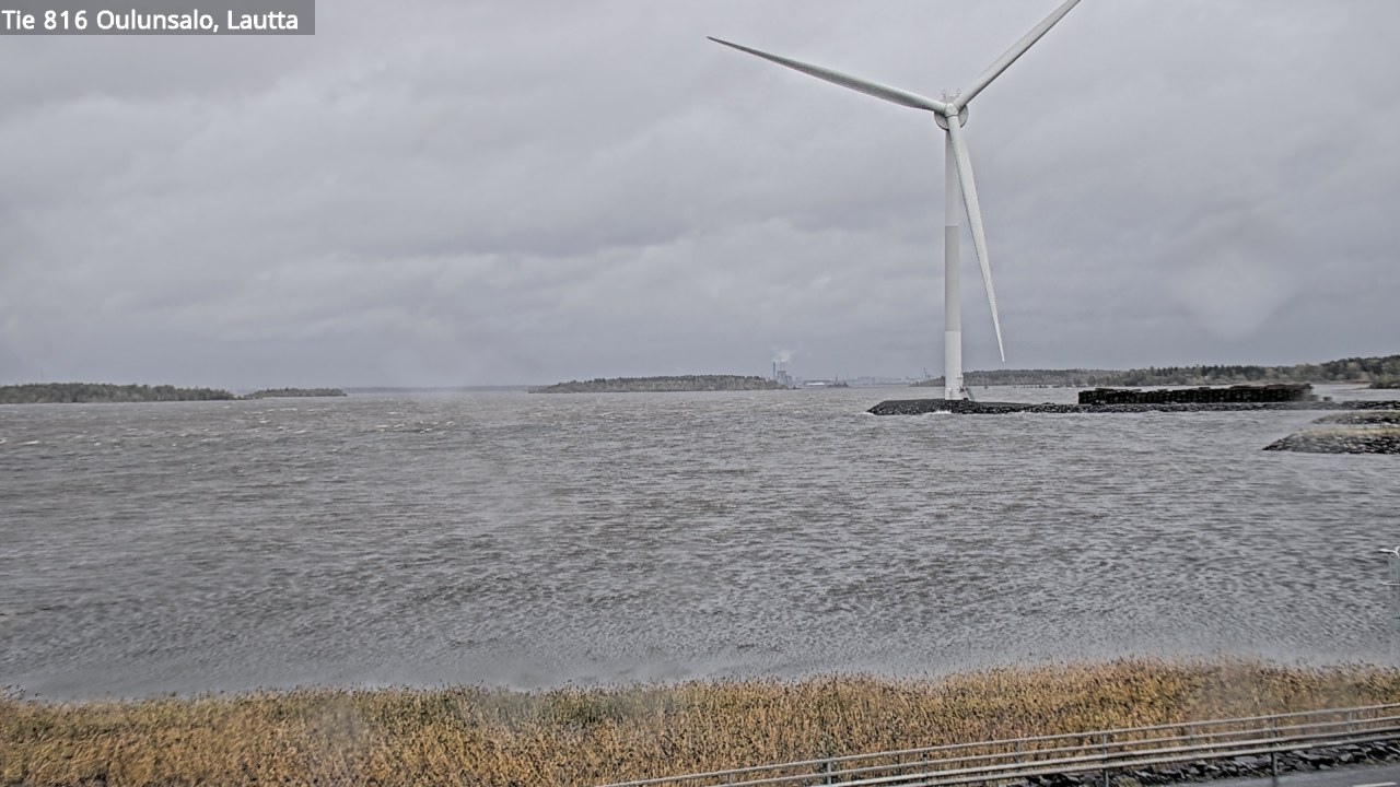 Kelikamerat Kuva Tie 816 Oulunsalo, lauttaranta, Oulu, Pohjois-Pohjanmaa