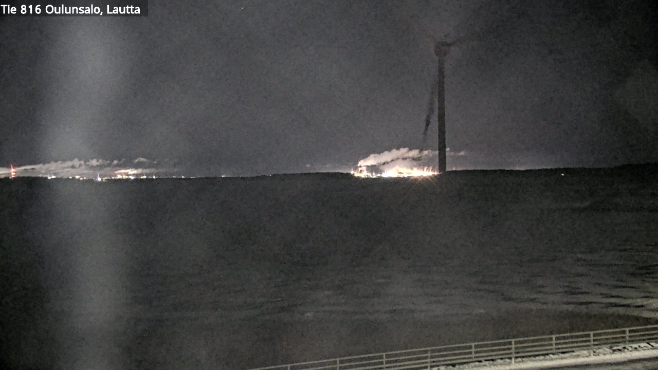 Weather Camera Image Road 816 Oulunsalo, Oulu, Pohjois-Pohjanmaa