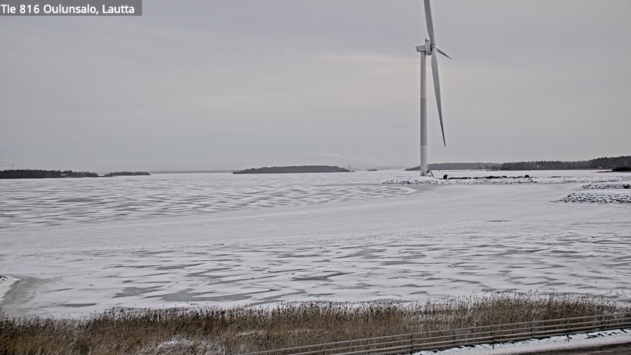 Weather Camera Image Road 816 Oulunsalo, Oulu, Pohjois-Pohjanmaa