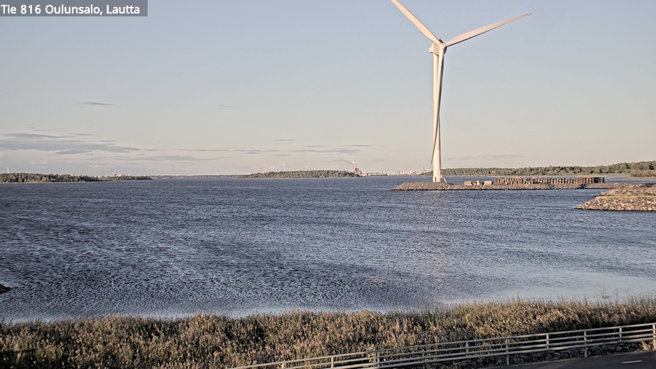 Kelikamerat Kuva Tie 816 Oulunsalo, lauttaranta, Oulu, Pohjois-Pohjanmaa