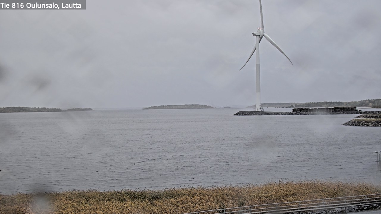 Weather Camera Image Väg 816 Uleåsalo, Oulu, Pohjois-Pohjanmaa