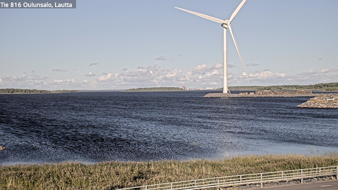 Kelikamerat Kuva Tie 816 Oulunsalo, lauttaranta, Oulu, Pohjois-Pohjanmaa