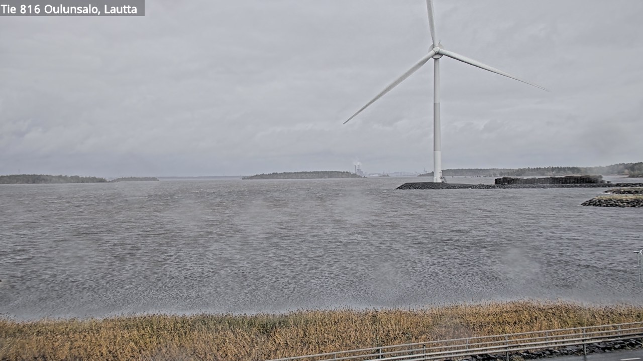 Kelikamerat Kuva Tie 816 Oulunsalo, lauttaranta, Oulu, Pohjois-Pohjanmaa