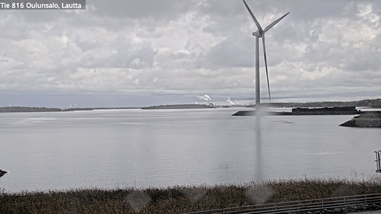 Weather Camera Image Väg 816 Uleåsalo, Oulu, Pohjois-Pohjanmaa