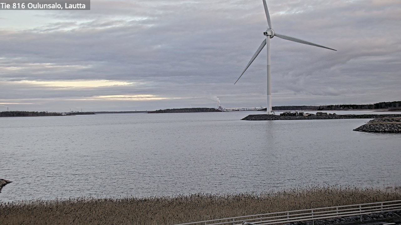 Kelikamerat Kuva Tie 816 Oulunsalo, lauttaranta, Oulu, Pohjois-Pohjanmaa