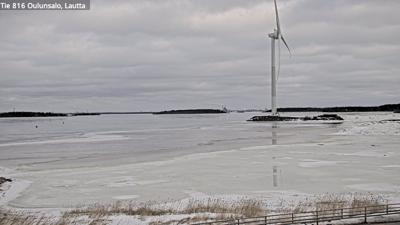 Weather Camera Image Road 816 Oulunsalo, Oulu, Pohjois-Pohjanmaa