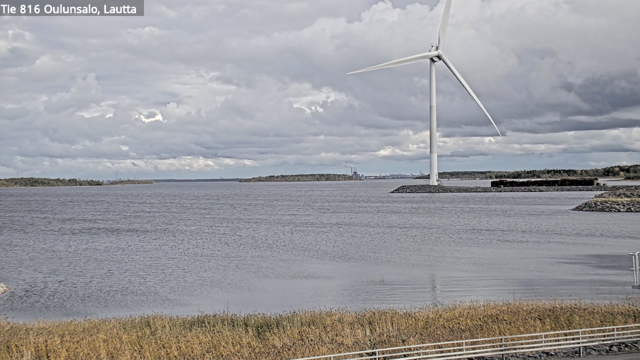 Weather Camera Image Väg 816 Uleåsalo, Oulu, Pohjois-Pohjanmaa