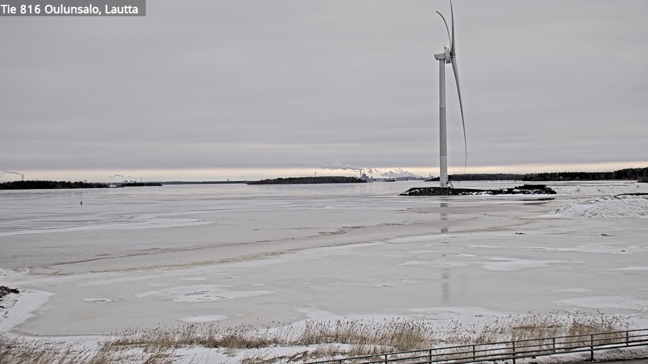 Kelikamerat Kuva Tie 816 Oulunsalo, lauttaranta, Oulu, Pohjois-Pohjanmaa