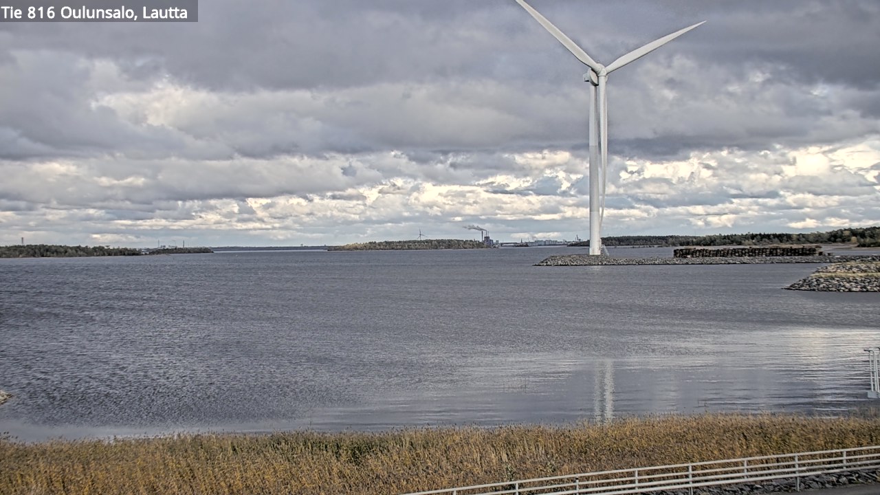 Weather Camera Image Väg 816 Uleåsalo, Oulu, Pohjois-Pohjanmaa