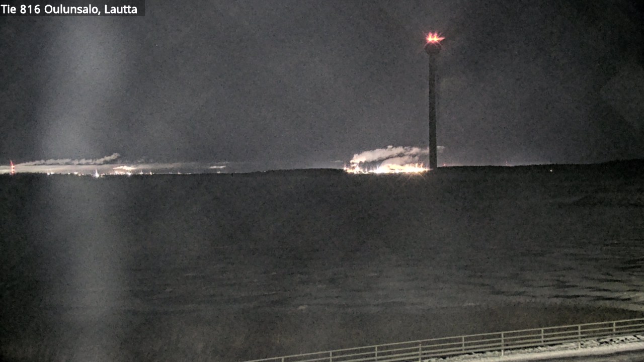 Weather Camera Image Road 816 Oulunsalo, Oulu, Pohjois-Pohjanmaa